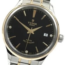 Tudor — Tudor 12503 Automatic Diamonds Gold and Steel From Japan — Watch — resale