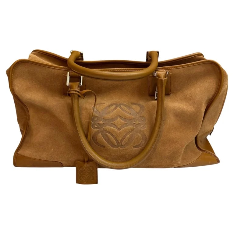 Loewe — 2010s Loewe Amazona 44 Boston Bag Travel — Designer Shoe — resale
