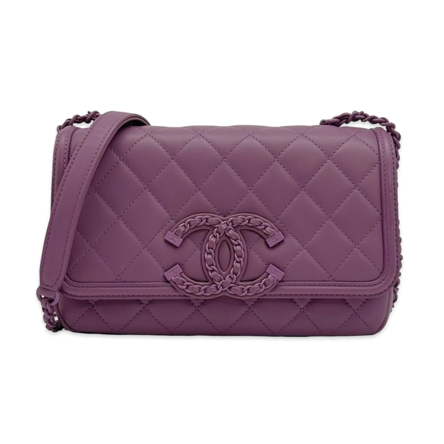 Luv Luxe Scottsdale — Chanel Monochrome Filigree Small Flap — Handbag — resale