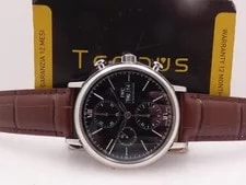 IWC — IWC Portofino Day-date Chronograph IW3910 Leaf Hands Automatic Steel — Watch — resale