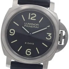 Panerai — Panerai Luminor Base PAM00562 8 Days Dark Brown Dial Hand Winding 's_962049 — Watch — resale