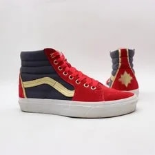 Vans — Vans X Marvel Captain Marvel Sk8-Hi 6 7.5 Athletic Casual — Sneaker — resale