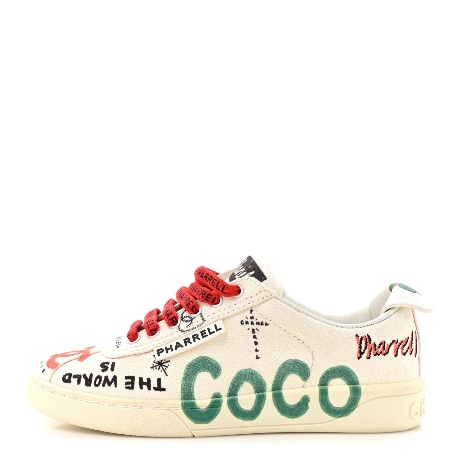 Chanel — X Pharrell Williams Sneakers 37 — Sneaker — resale