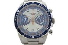Tudor — Tudor 70330B Heritage Chronograph Stainless SteelWatches Blue / Silver Stain... — Watch — resale