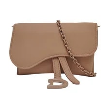 Dior — Dior Saddle Ultra Matte Chain Nano Crossbody - Excellent #X4ZDU3 — Handbag — resale