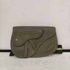 Dior — Dior Saddle Series Pebbled Cowhide Crossbody Waist #Ygum — Handbag — resale