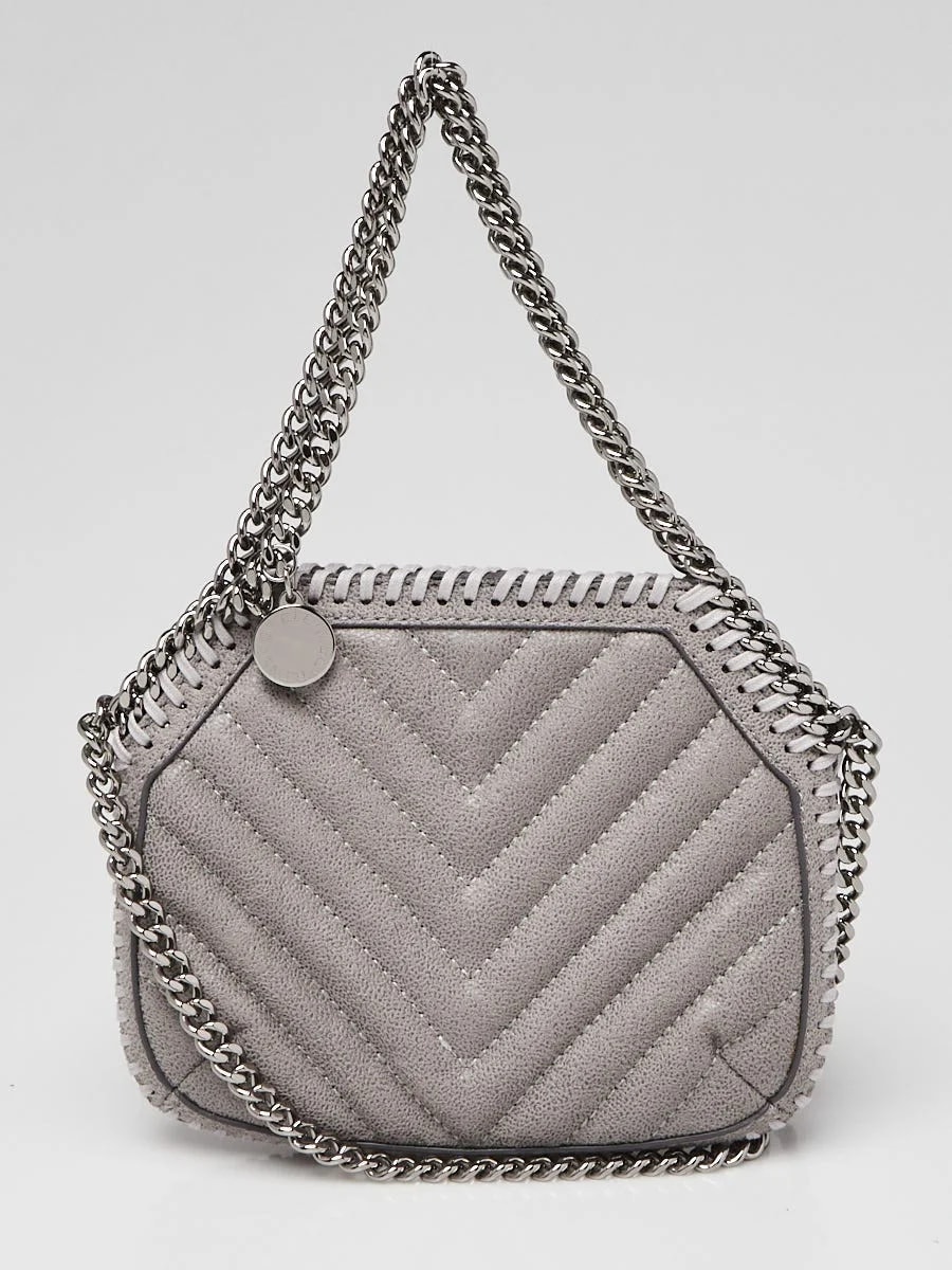 Stella McCartney — Stella McCartney Chevron Mini Falabella — Handbag — resale