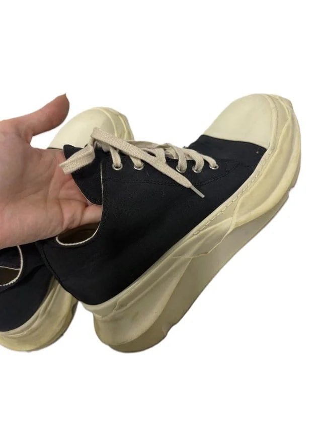 Rick Owens DRKSHDW — Rick Owens Drkshdw Abstract Low /Milk — Sneaker — resale