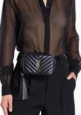 Saint Laurent — Saint Laurent ( ) Lou Camera (The Quilted Crossbody Belt — Handbag — resale