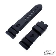 Panerai — Panerai Rubber Strap 22mm Black Genuine From Japan — Watch — resale