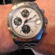 Tudor — Tudor 79280 Prince Date Tiger Chronograph Panda Dial Automatic — Watch — resale