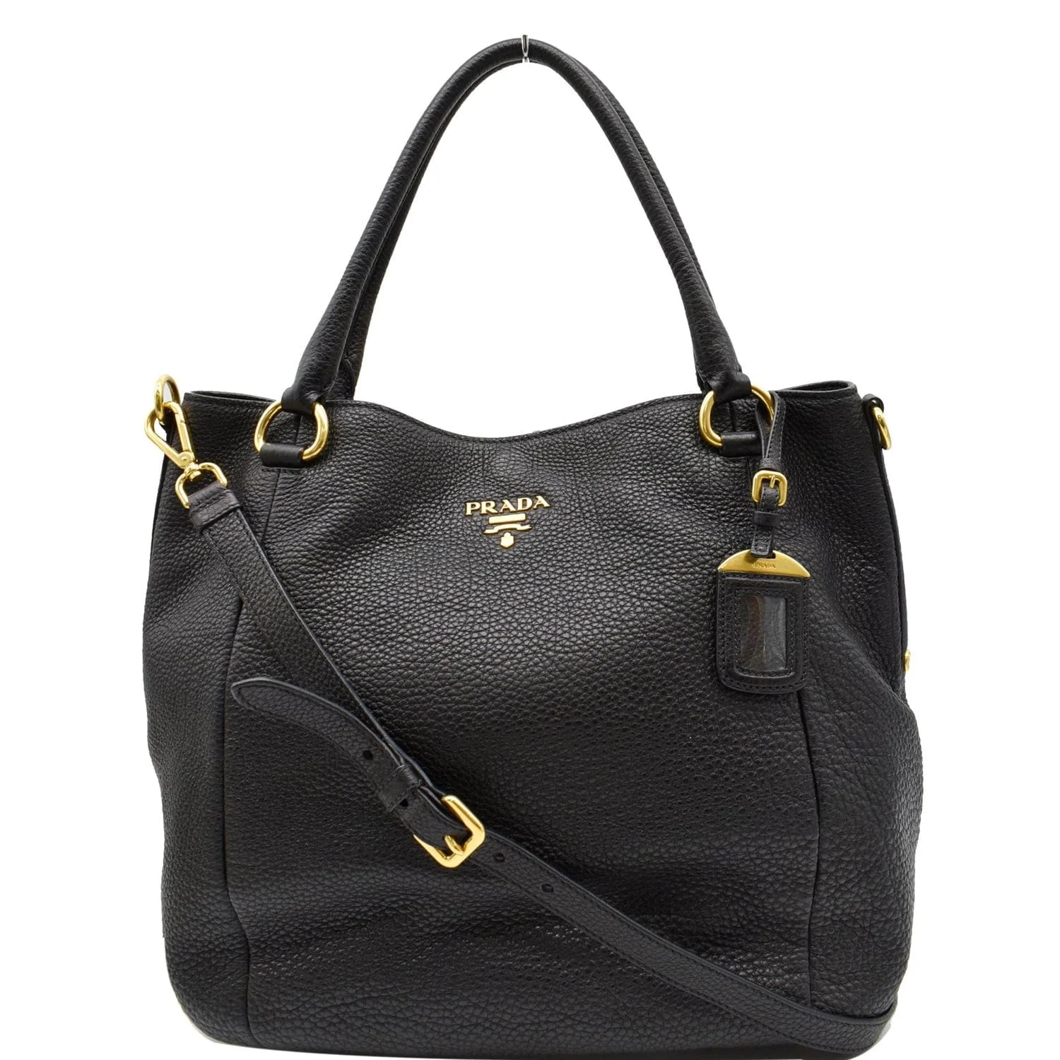 Prada — Prada Sughero Vitello Daino — Handbag — resale