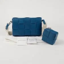Woven — Woven Cassette Strap Crossbody One Size — Handbag — resale