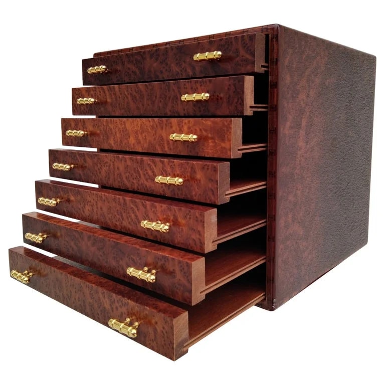 Hermès — Hermès 7 Drawers Chest Semainier in for Scarves Or Jewels — Accessory — resale