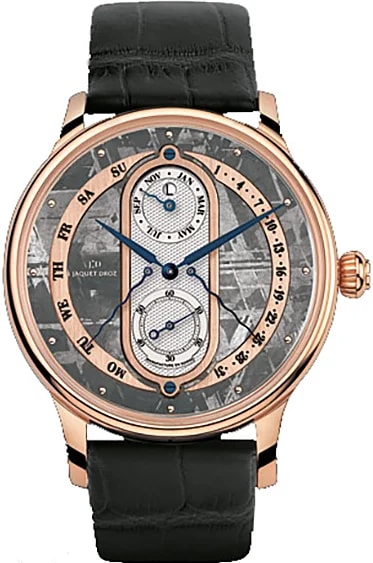 Worldofluxuryus — Jaquet Droz Complication Chaux-de-Fonds Perpetual Calendar 18K Rose Gold — Watch — resale