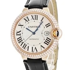 Cartier — Cartier LM WE900851 Diamond 42mm Silver Dial Automatic Box and Papers #HDW129 — Watch — resale