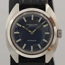 IWC — IWC 2110288 Automatic Self-winding Blue Silver Dial Excellent — Watch — resale