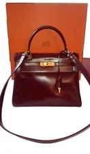 Hermès — Authentic Hermes Kelly 28 VTG '88 Lock Clochette Bonwit Teller... — Handbag — resale