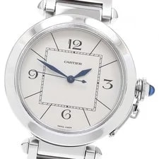 Cartier — Cartier Pasha 42MM W31072M7 Beige Dial Automatic Watch_906582 — Watch — resale