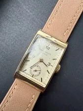 Patek Philippe — Patek Philippe Rectangular 18K 750 Gold Serviced — Watch — resale