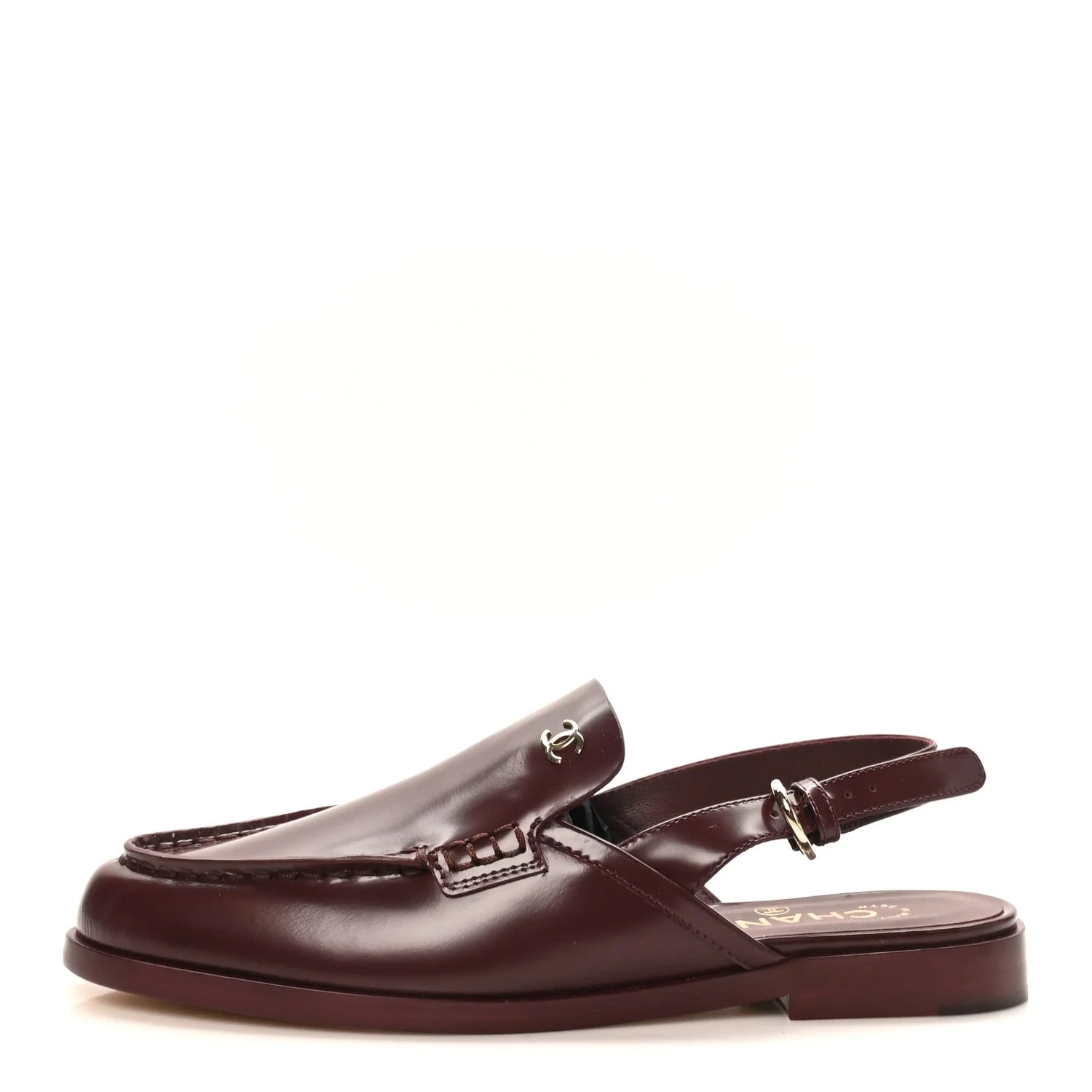 Chanel — Shiny Slingback 38 — Designer Shoe — resale