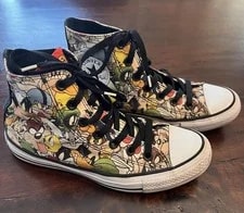 Converse — Converse All-Star Looney Tunes Chuck Taylor 5 ’S 7 Shoes — Sneaker — resale