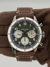 Breitling — 2026 Breitling Classic AVI Chronograph Curtiss Warhawk 42mm SS A233802A1L1X1 — Watch — resale