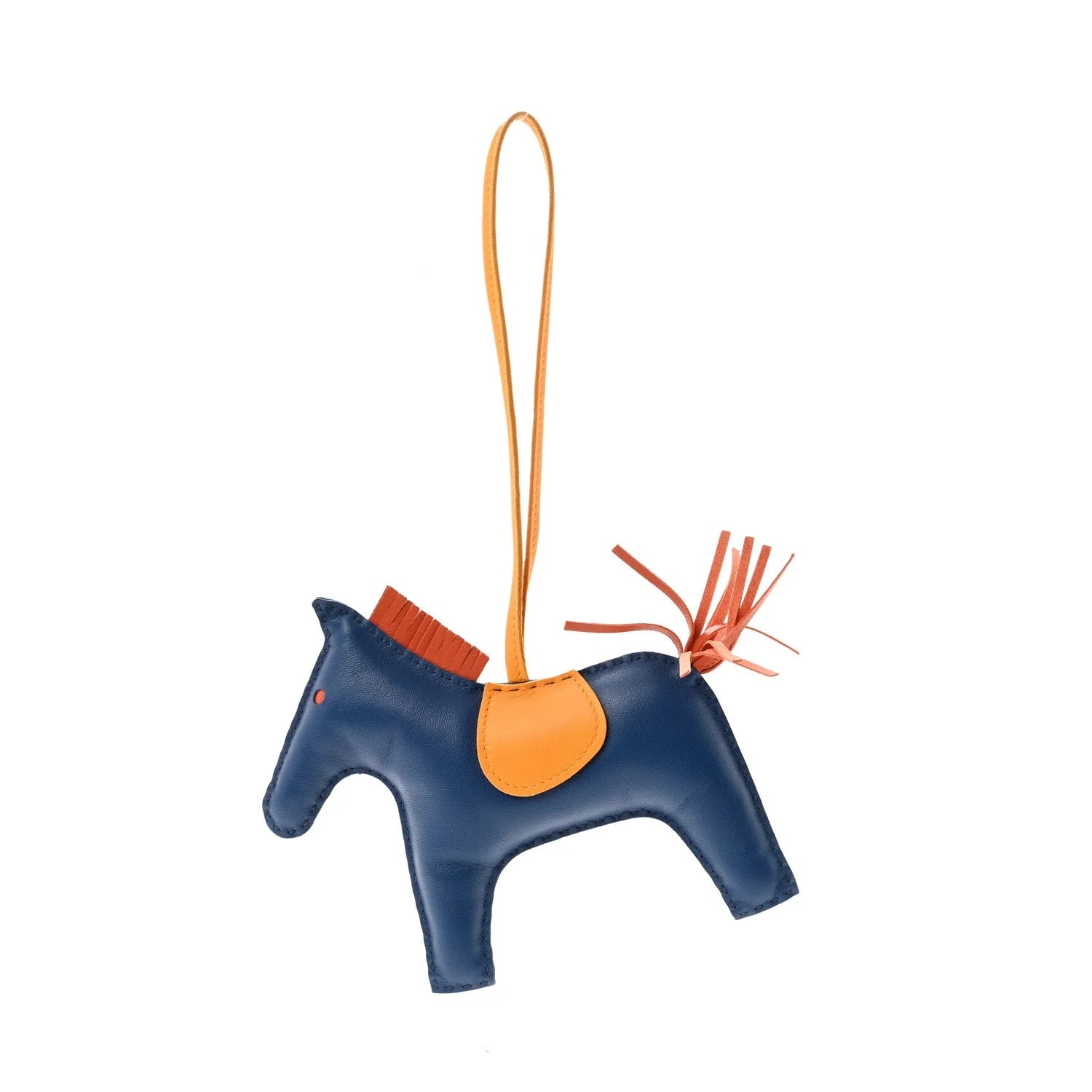 Hermès — Milo Grigri Rodeo Horse Bag Charm de Malte Cornaline D'Or — Accessory — resale