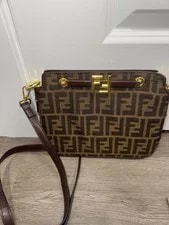 Fendi — Fendi Logo Monogram With & Strap — Handbag — resale