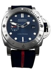 Panerai — Panerai Submersible QuarantaQuattro Luna Rossa PAM01391 W/ Full Set — Watch — resale