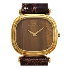 Jaeger-LeCoultre — Jaeger-lecoultre Cushion Case, Tiger's Eye Dial, Cal. 818/3 9132 21 TO262030 — Watch — resale