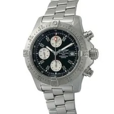 Breitling — Breitling Avenger Skyland Chronograph Automatic SS Black Dial — Watch — resale