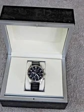 IWC — IWC Pilot's Black With Leather Strap – — Watch — resale