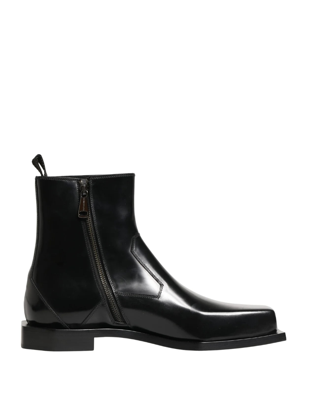 Dolce & Gabbana — Dolce & Gabbana Zip Closure Ankle — Designer Shoe — resale