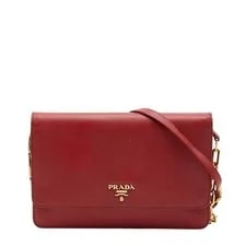 Prada — Prada Logo Chain Wallet 1M1361 PRA — Handbag — resale