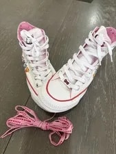 Converse — Converse Hello Kitty Chuck Taylor All Star High Top — Sneaker — resale