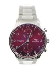 IWC — IWC Portuguese Chronograph Stainless Steel IW371616 — Watch — resale