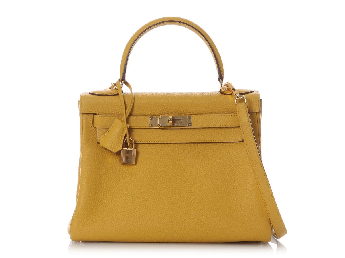 Hermès — Hermès Ambre Kelly 28 — Handbag — resale