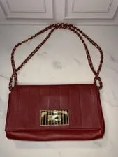 Fendi — Fendi Chain Stripe Flap Crossbody Italy — Handbag — resale
