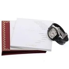 Cartier — Cartier Roadster S LM W6206018 39mm SS Rubber Silver Dial Automatic Date #C345 — Watch — resale