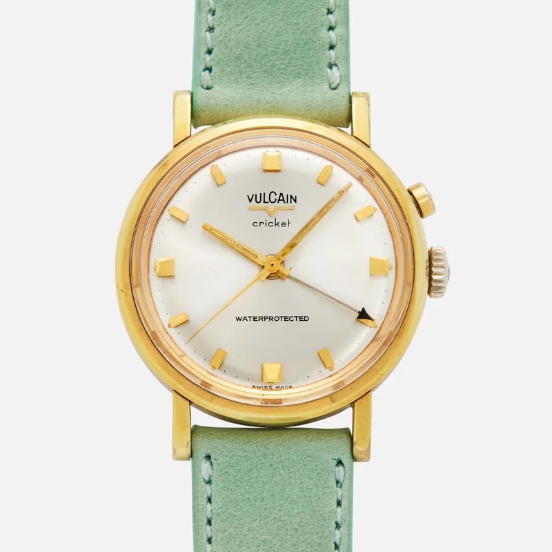 Vulcain — 1960s Vulcain Cricket Gold Plated — Watch — resale