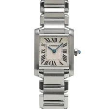 Cartier — Cartier Tank Francaise SM W51008Q3 Silver 733305 — Watch — resale