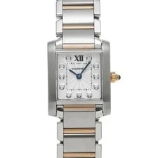 Cartier — Cartier Tank WE110004 ( 3217) 25.35mm Stainless Steel Silver #WW10516 — Watch — resale