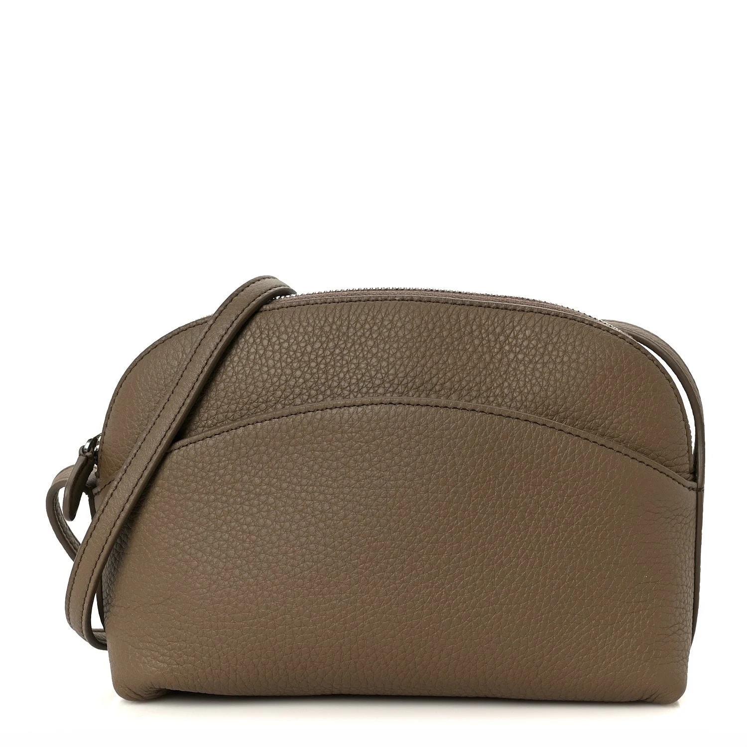 The Row — Grained Annie E/W Crossbody Smoked — Handbag — resale