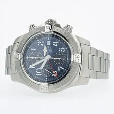 Breitling — Breitling Avenger Chronograph GMT Blue Dial Stainless Steel 45mm A24315 — Watch — resale