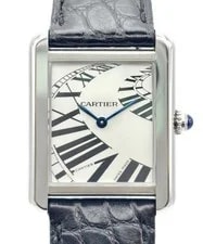 Cartier — Cartier Tank Solo SM Animated Index Dial Ref.W5200018 Silver Dial W5200018 #003 — Watch — resale