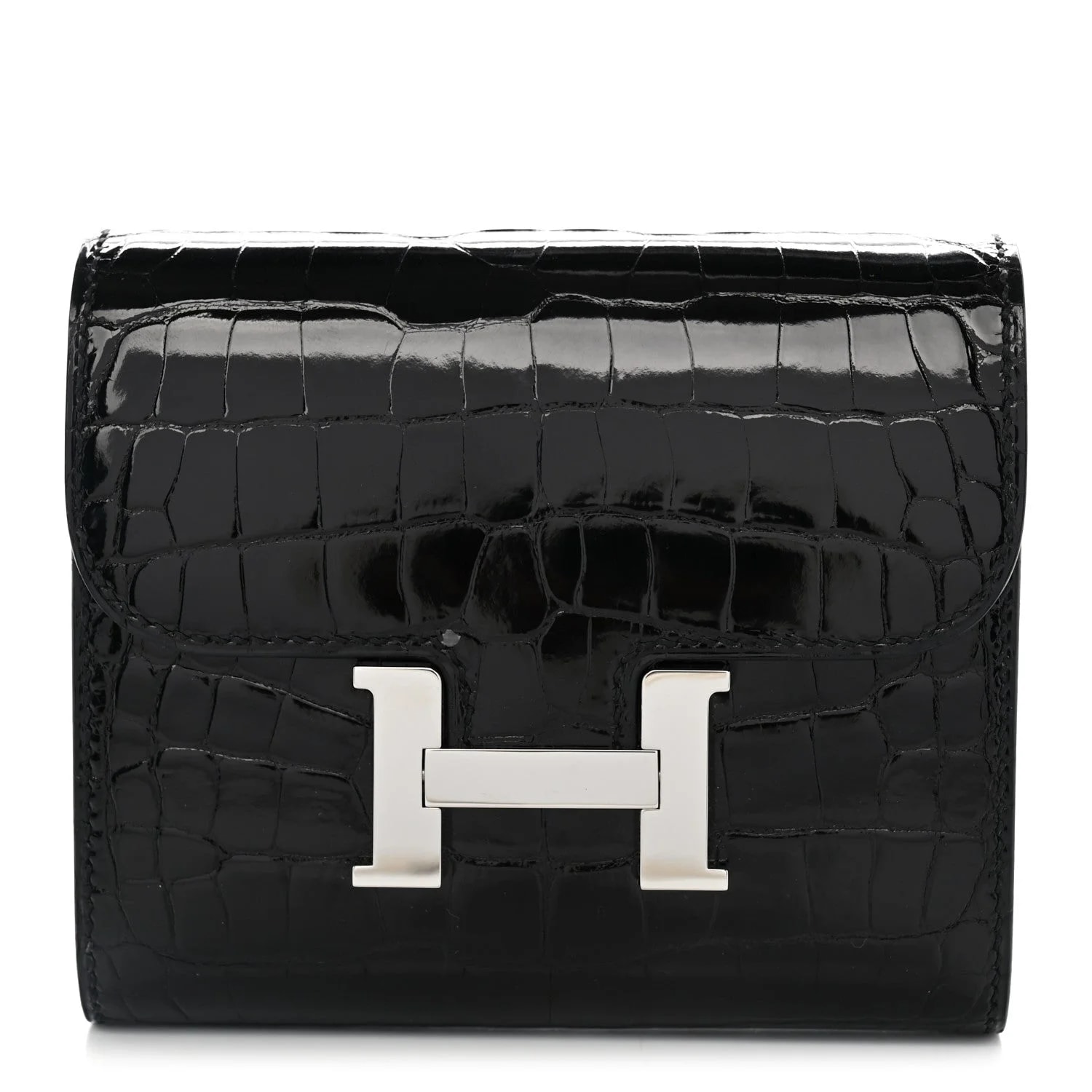 Hermès — Shiny Constance Short Wallet — Accessory — resale
