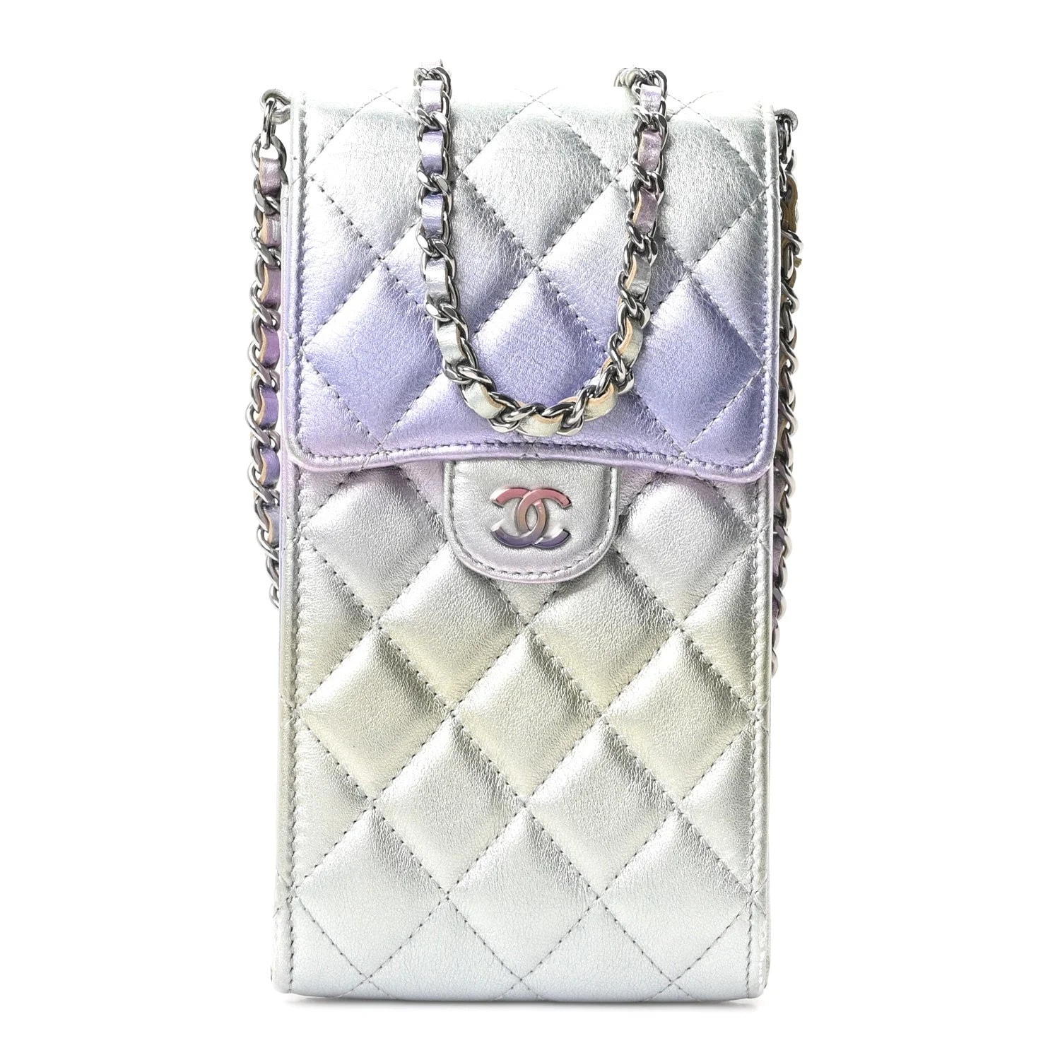 Chanel — Metallic CC Phone Holder — Handbag — resale