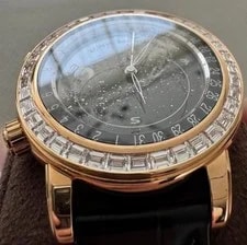 Patek Philippe — Patek Philippe Grand Complications Celestial 6104R-001 Rose Gold Black Dial Full — Watch — resale