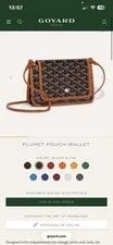 Goyard — Goyard Plumet -wallet — Handbag — resale